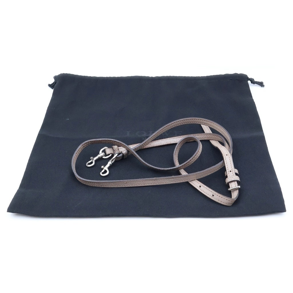 LOEWE(ロエベ) AMAZONA アマソナ23 レザー 2way ミニハンドバッグ ピンクベージュ 011302 レディース