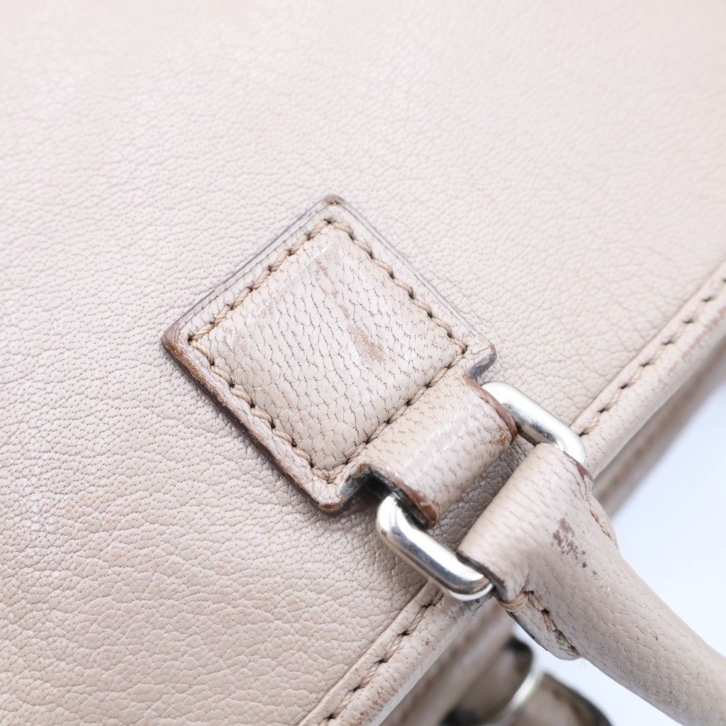 LOEWE(ロエベ) AMAZONA アマソナ23 レザー 2way ミニハンドバッグ ピンクベージュ 011302 レディース