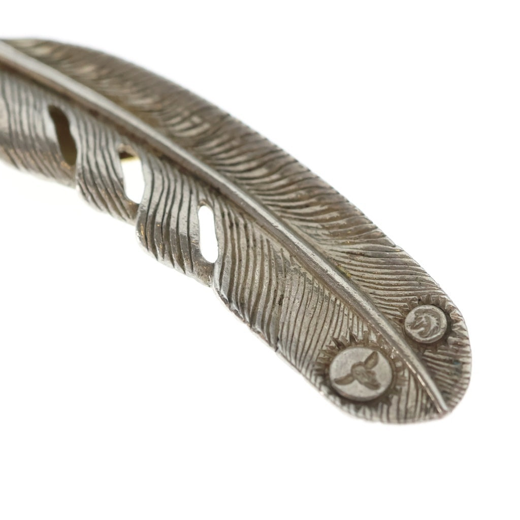 TADY & KING(タディアンドキング) L K18上金ハートフェザー 右向き ペンダントトップ ゴールド/シルバー