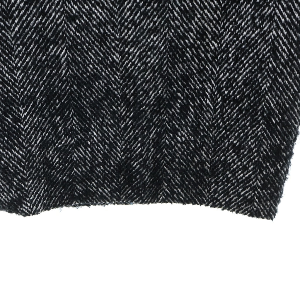 anachronorm(アナクローム) HERRINGBONE TUCK WIDE TOROUSERS ヘリンボーンツイル タックワイドトラウザーズ パンツ ブラック