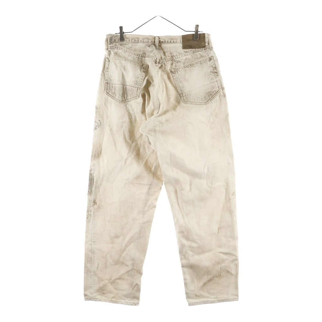 anachronorm(アナクローム) DIRT PAINT 80's WIDE 5P PANTS KINARI ダートペイント ワイドパンツ アイボリー AN246-W