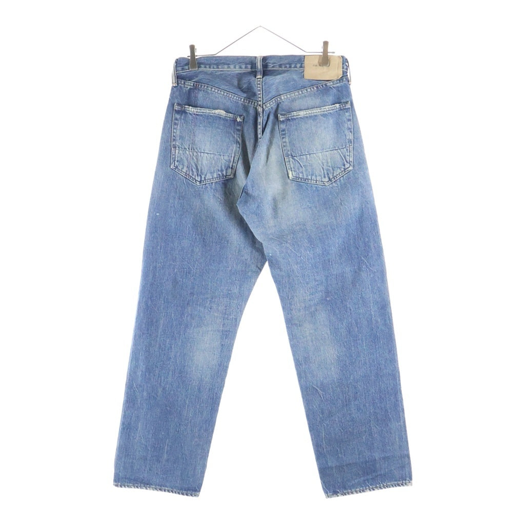 anachronorm(アナクローム) TYPE-α BASIC TAPERED JEANS タイプアルファ ユーズド加工 ベーシックテーパードジーンズ デニムパンツ インディゴ