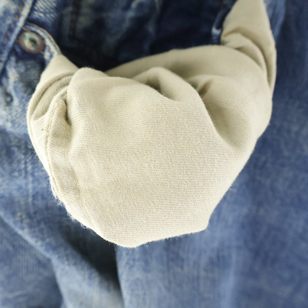 anachronorm(アナクローム) TYPE-α BASIC TAPERED JEANS タイプアルファ ユーズド加工 ベーシックテーパードジーンズ デニムパンツ インディゴ