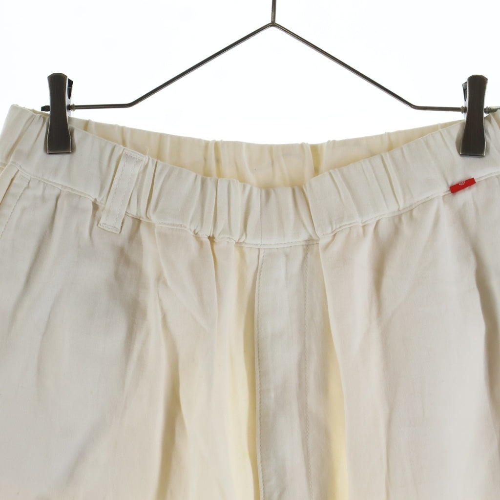 anachronorm(アナクローム) HEM TUCK EASY PANTS ヘムタック ドローストリング イージーパンツ アイボリー AN236