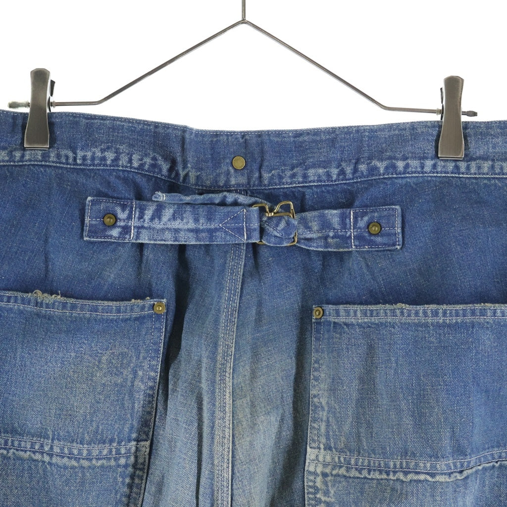anachronorm(アナクローム) DENIM PAINTER EASY PANTS ユーズド加工 デニムペインター イージーパンツ インディゴ AN242-W