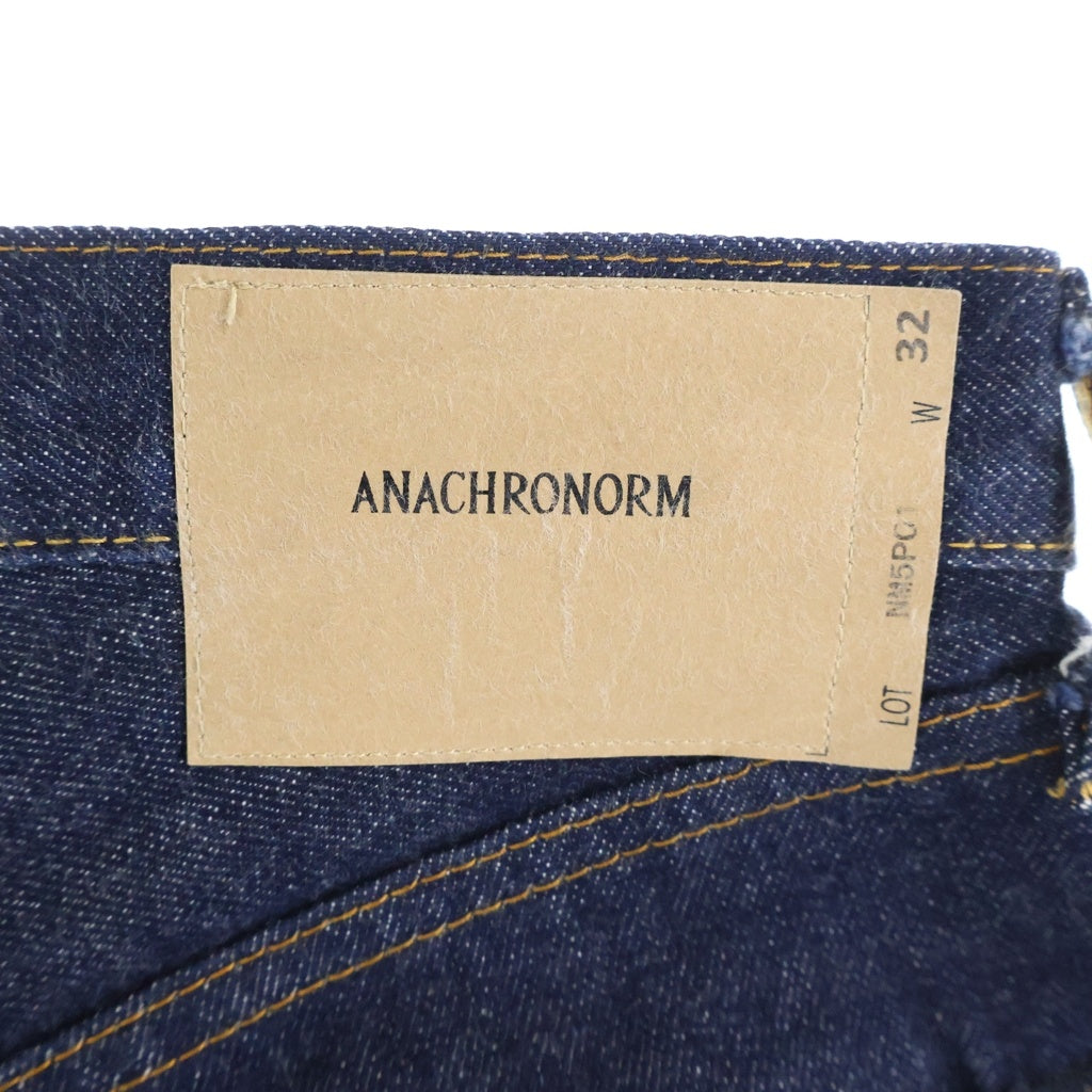 anachronorm(アナクローム) W-YOKE SLIM 5P PANTS Wヨーク スリム 5Pデニムパンツ インディゴ