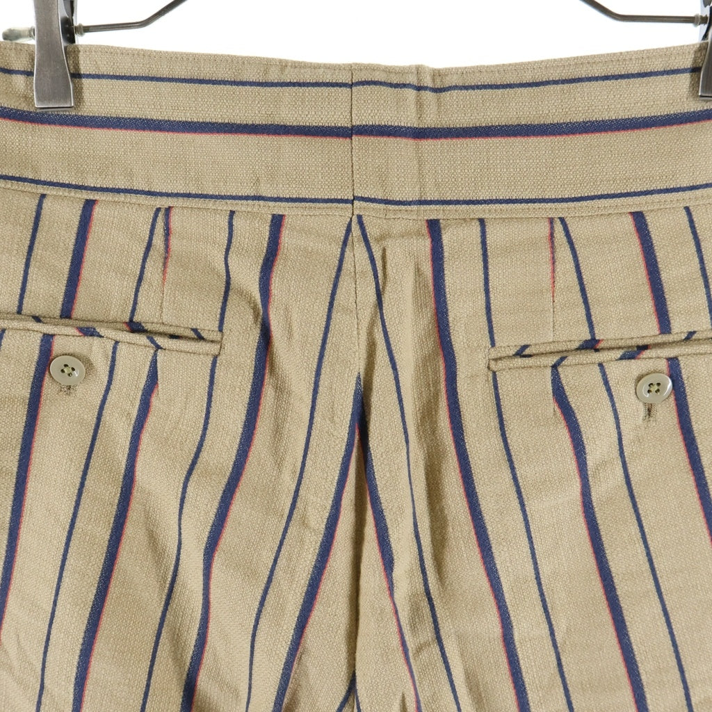 NEAT(ニート) Gurkha Shorts ストライプ グルカショーツ ベージュ