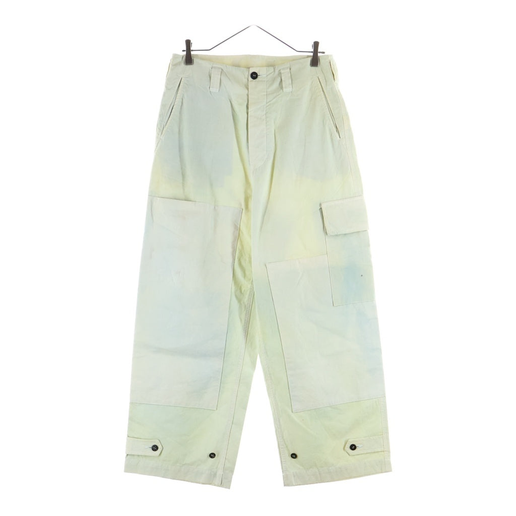 amachi.(アマチ) Double Knee Cargo Pants ダブルニーカーゴパンツ ライトグリーン