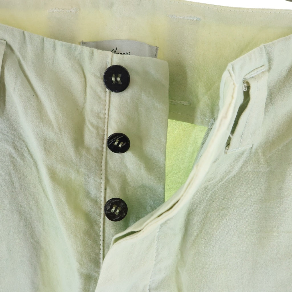 amachi.(アマチ) Double Knee Cargo Pants ダブルニーカーゴパンツ ライトグリーン