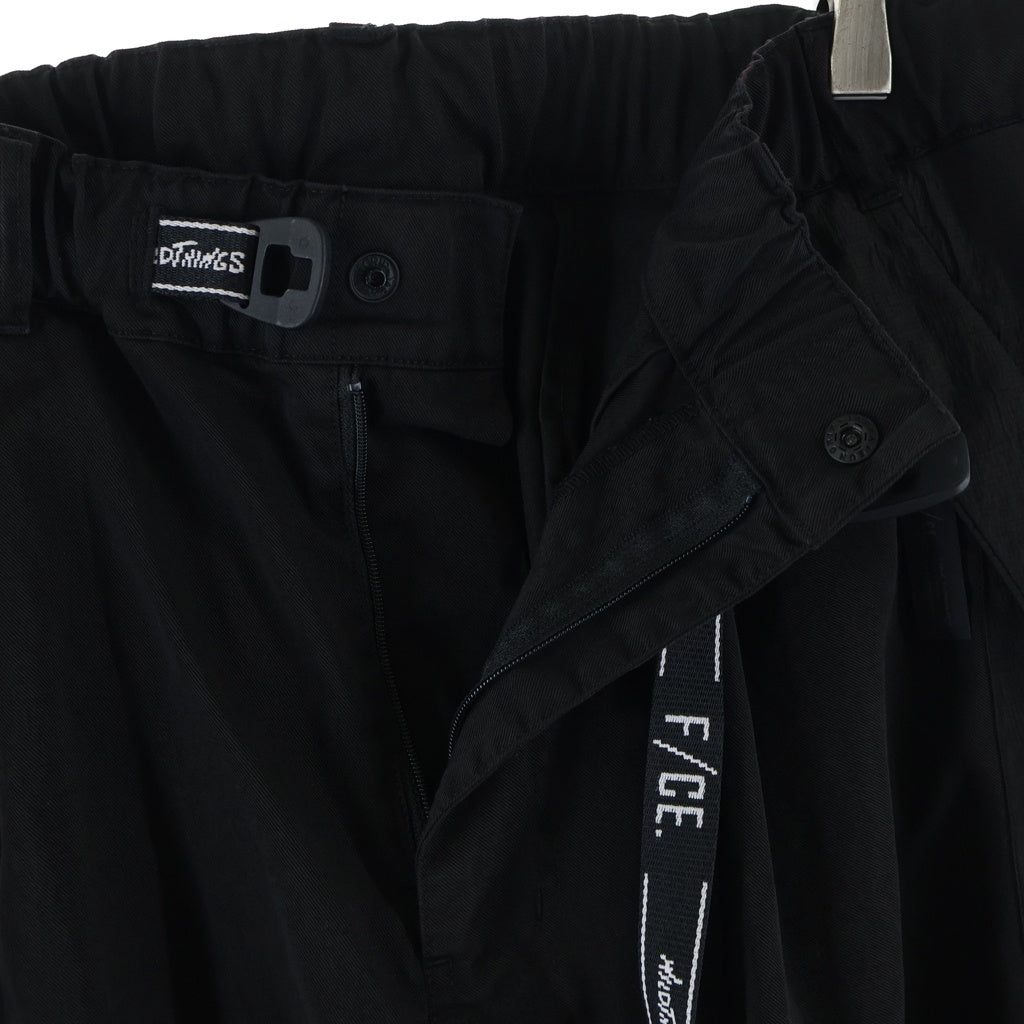 F/CE.(エフシー イー) ×WILD THINGS Denari Pants ワイルドシングス デナリパンツ ブラック FSP03252U0001