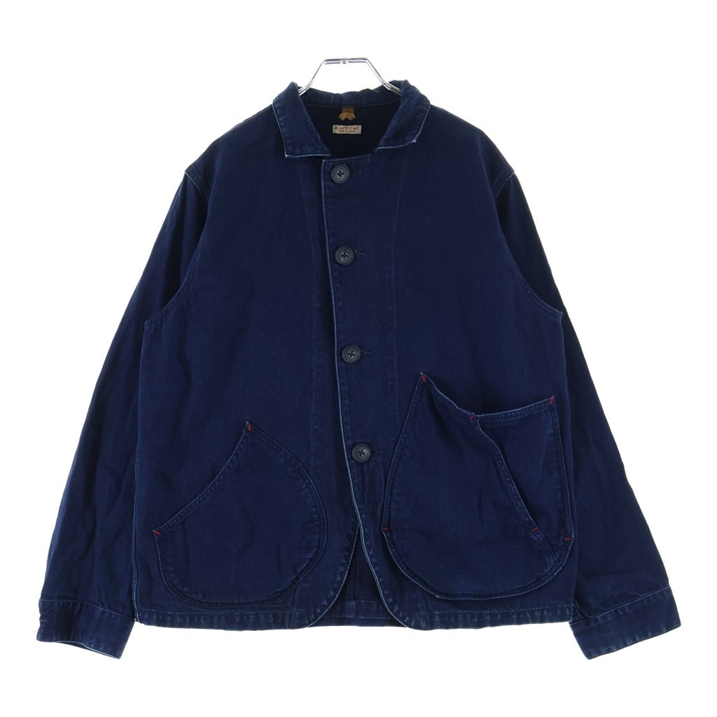 KAPITAL(キャピタル) Ringoman Coverall リンゴマン カバーオール ジャケット ネイビー EK-1384