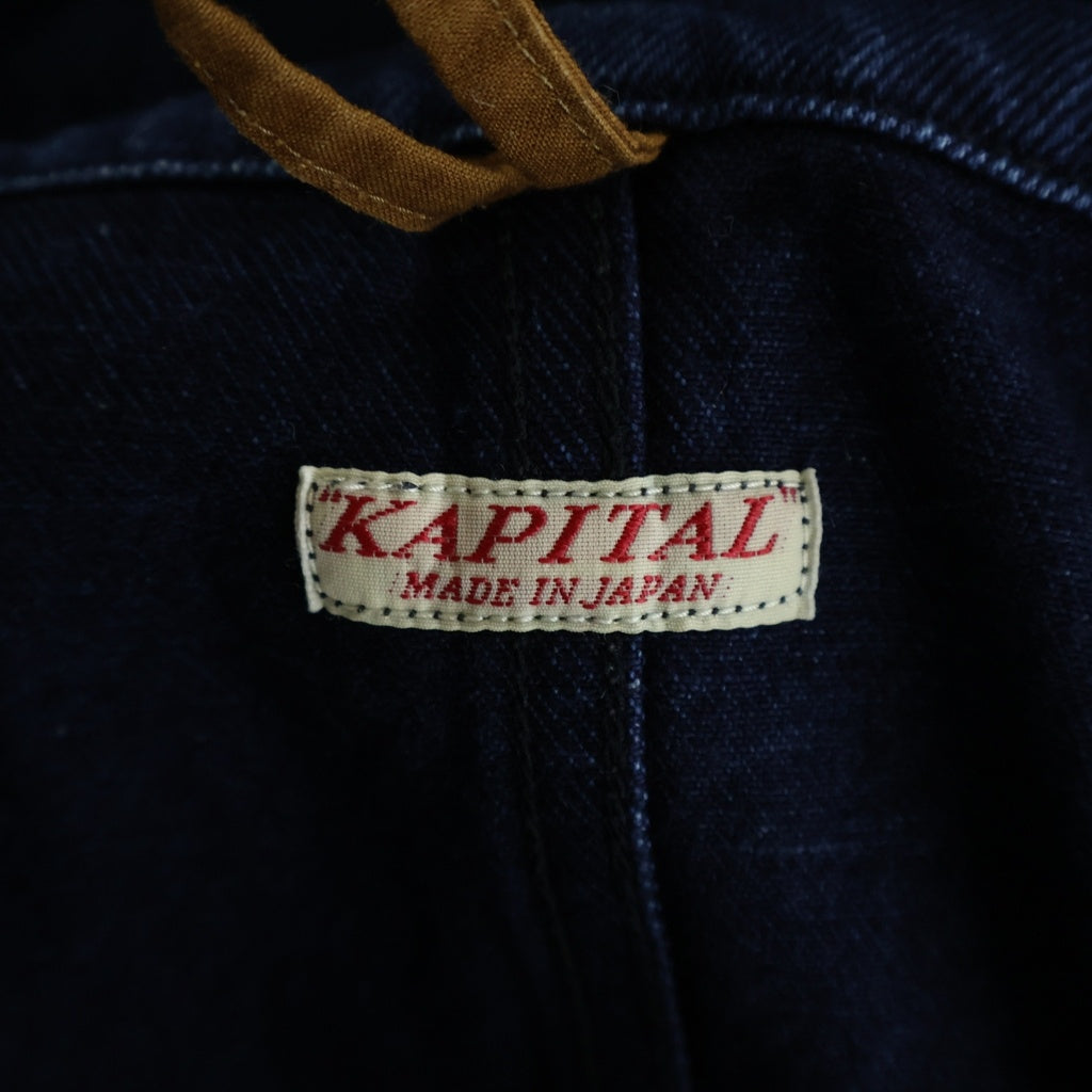 KAPITAL(キャピタル) Ringoman Coverall リンゴマン カバーオール ジャケット ネイビー EK-1384