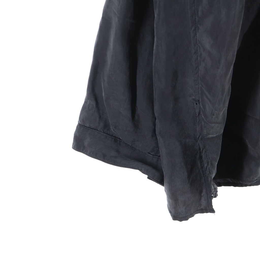 ANCELLM(アンセルム) 26SS EMBROIDERED SOUVENIR SHIRT スーベニアシャツ ブラック ANC-SH78