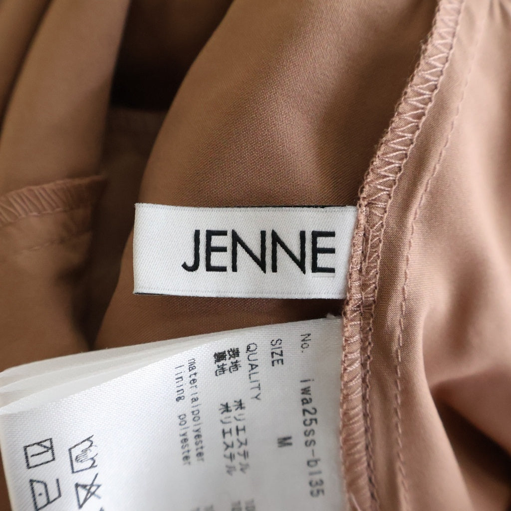 NO BRAND(ノーブランド) JENNE ジェンヌ ドーリーボリューム ノースリーブチュニック レディース ピンク IWA25SS-BL35