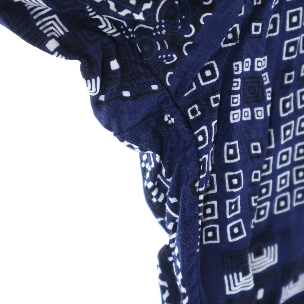 N.HOOLYWOOD(エヌハリウッド) 22AW GEOMETRIC PATTERN OPEN COLLAR LONG SLEEVE SHIRT ジオメトリック パターン オープンカラー ロングスリーブシャツ 長袖シャツ 1223-SH02-003