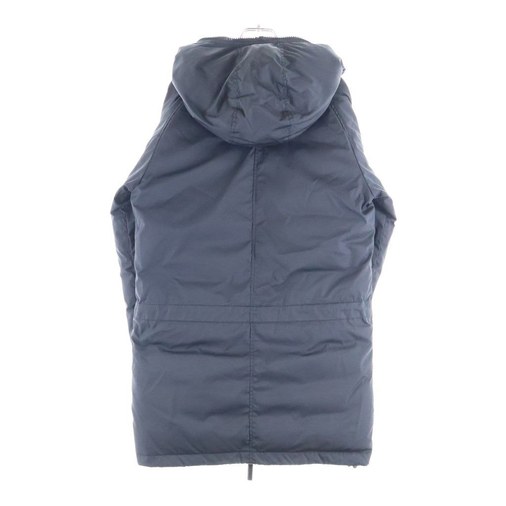 DUVETICA(デュベティカ) 19AW GERAINT ジェライント N3-B フルジップ フーデッド ミドル丈 ダウンジャケット ブラック 192-U8115920N00-12030