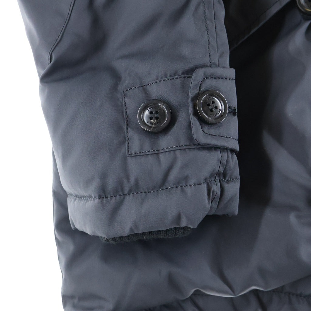 DUVETICA(デュベティカ) 19AW GERAINT ジェライント N3-B フルジップ フーデッド ミドル丈 ダウンジャケット ブラック 192-U8115920N00-12030