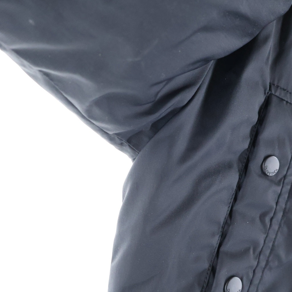 DUVETICA(デュベティカ) 19AW GERAINT ジェライント N3-B フルジップ フーデッド ミドル丈 ダウンジャケット ブラック 192-U8115920N00-12030
