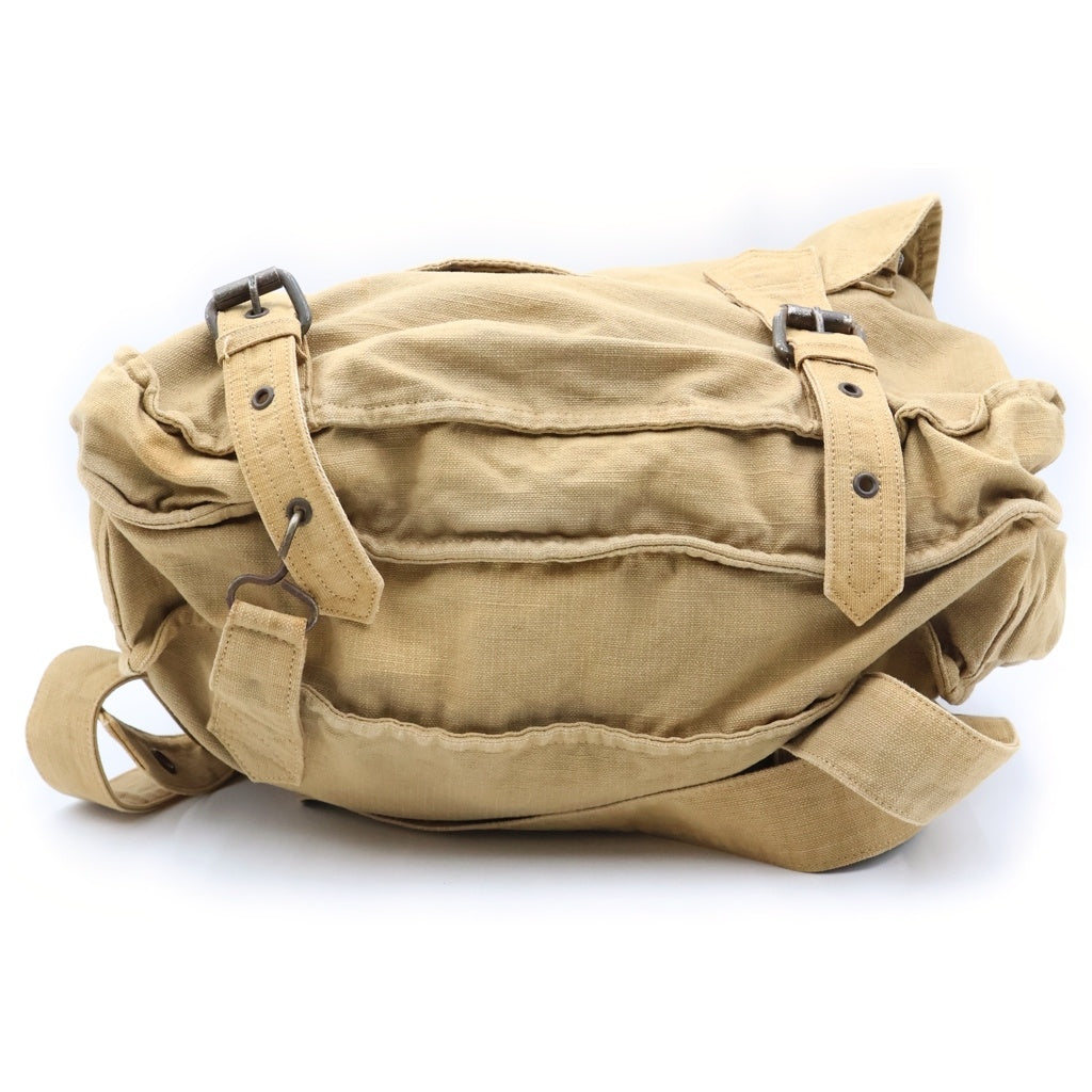 RRL(ダブルアールエル) フロントフラップ キャンバス ショルダーバッグ ベージュ
