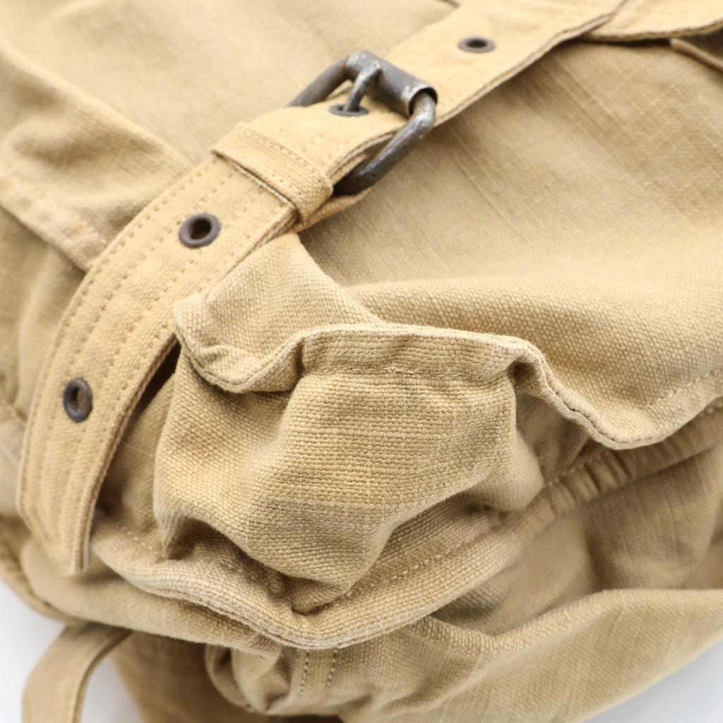 RRL(ダブルアールエル) フロントフラップ キャンバス ショルダーバッグ ベージュ