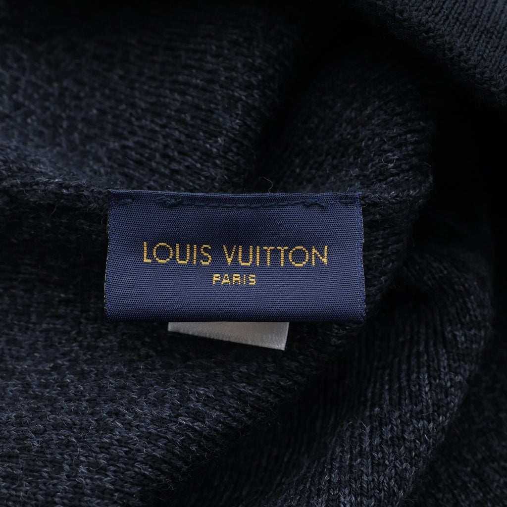 LOUIS VUITTON(ルイヴィトン) ビーニー マイ・モノグラム・エクリプス ウール ニット帽 キャップ 帽子 ブラック MY1221 M73469