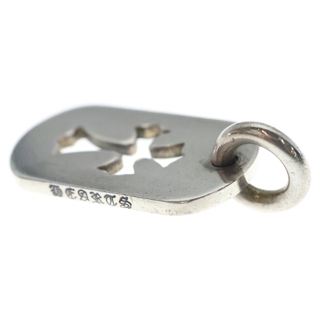 CHROME HEARTS(クロムハーツ) D TAG SML CO CRS カットアウトクロスドッグタグ スモール ペンダントトップ シルバー BCA242