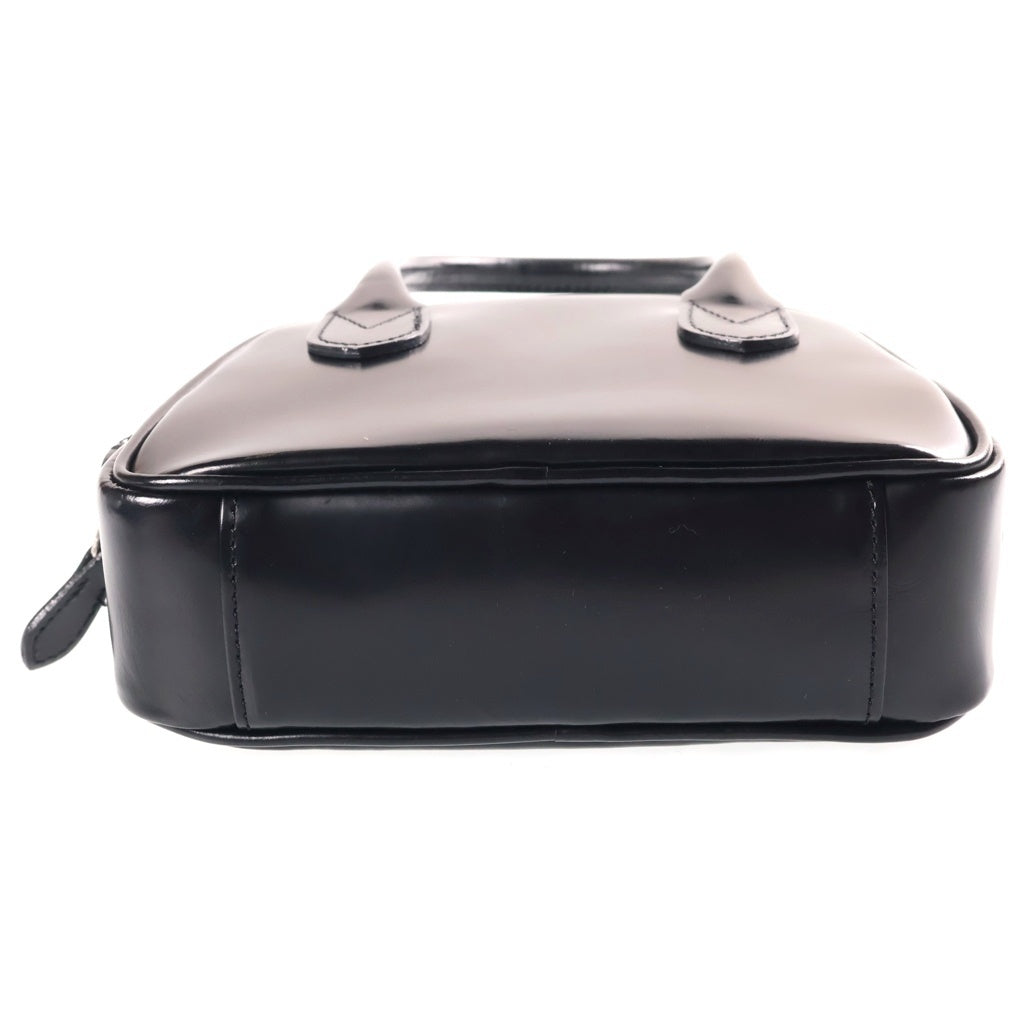 COMME des GARCONS(コムデギャルソン) 青山店限定 ボストン レザー ミニハンドバッグ ブラック KZ-K 212 レディース