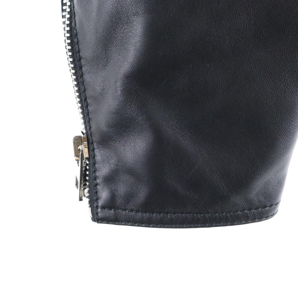 LOEWE(ロエベ) ナパ ラムスキン ダブルライダース レザージャケット ブラック H526Y19L29