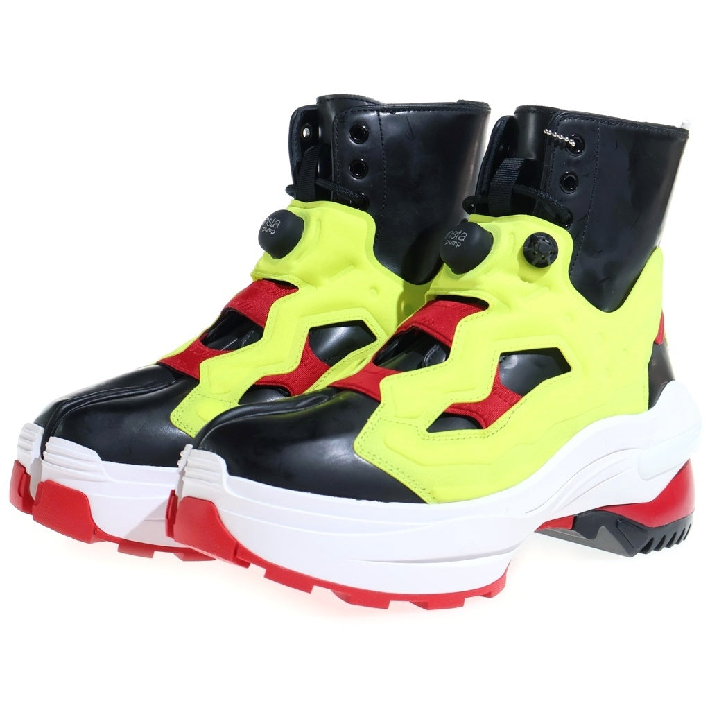 Maison Margiela(メゾンマルジェラ) ×REEBOK TABI INSTAPUMP FURY リーボック タビ インスタポンプフューリー ハイカットスニーカー マルチカラー S34WU0024