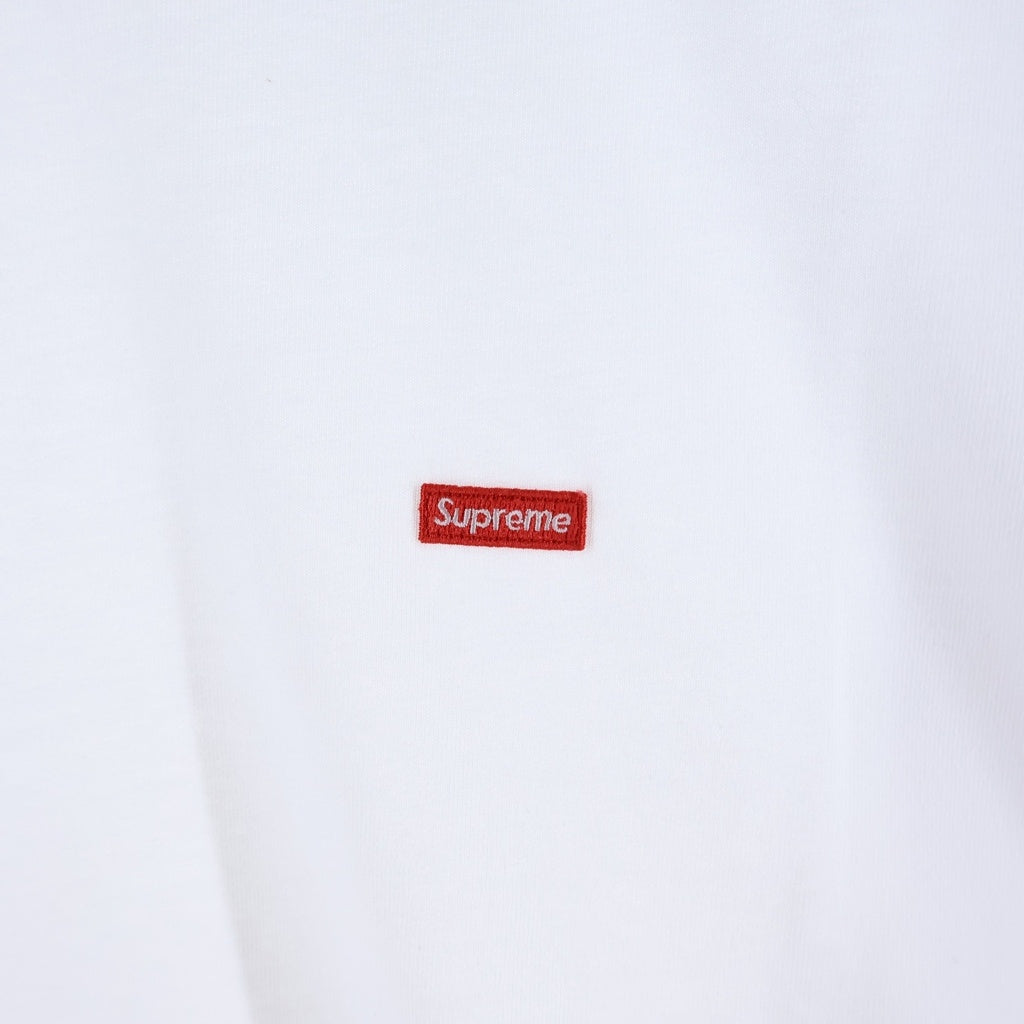 SUPREME(シュプリーム) 25AW Small Box Tee スモールボックスロゴ クルーネック半袖Tシャツ カットソー ホワイト