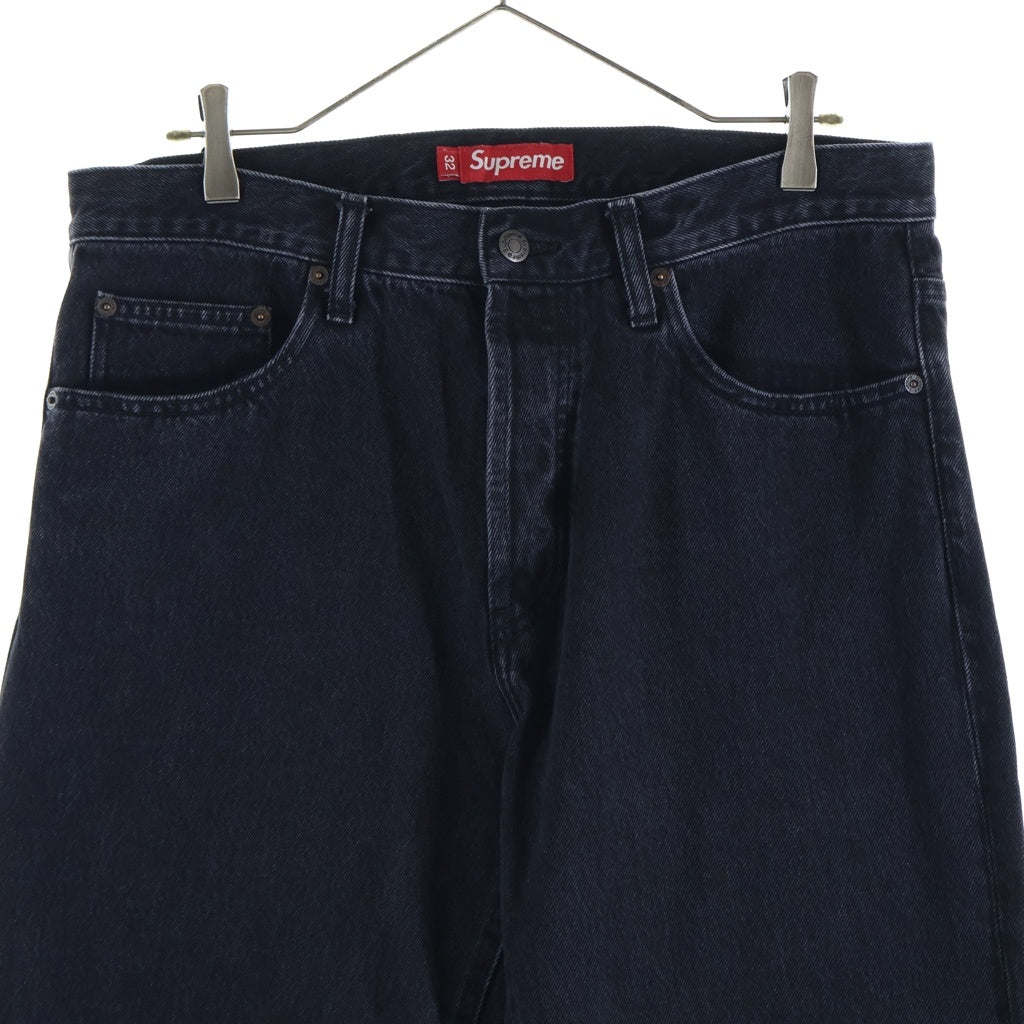 SUPREME(シュプリーム) 25AW Regular Jean スターロゴパッチ レギュラー デニムパンツ ブラック
