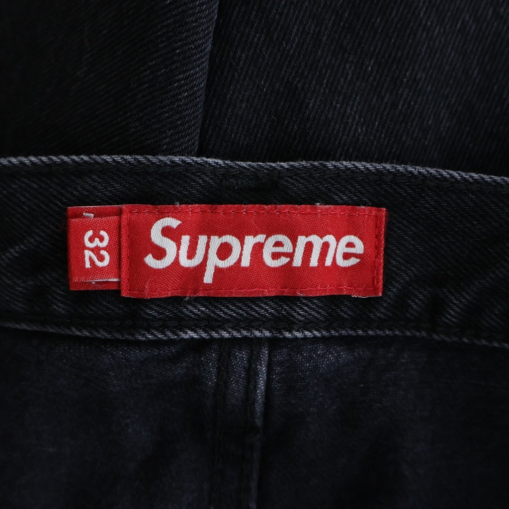 SUPREME(シュプリーム) 25AW Regular Jean スターロゴパッチ レギュラー デニムパンツ ブラック