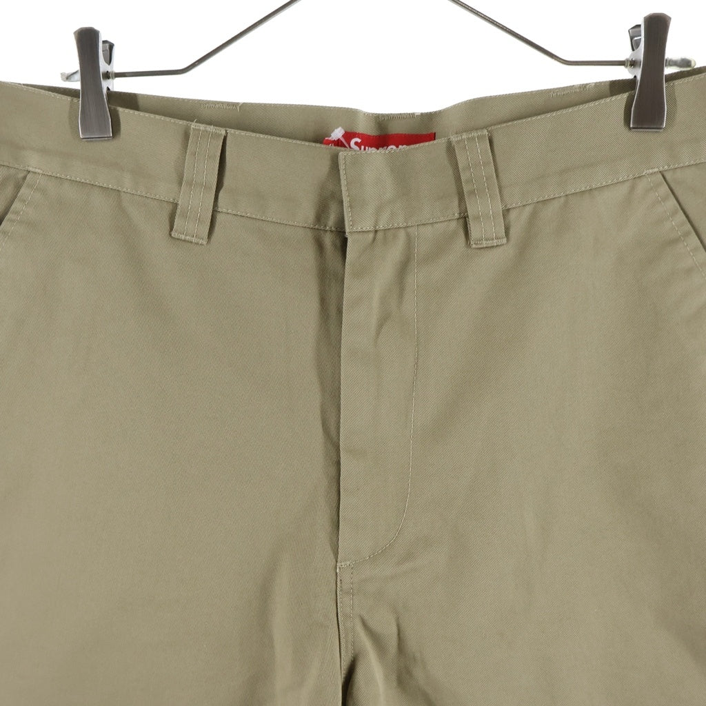 SUPREME(シュプリーム) 25SS Work Short コットン スモールボックスロゴ ワーク ハーフパンツ ベージュ