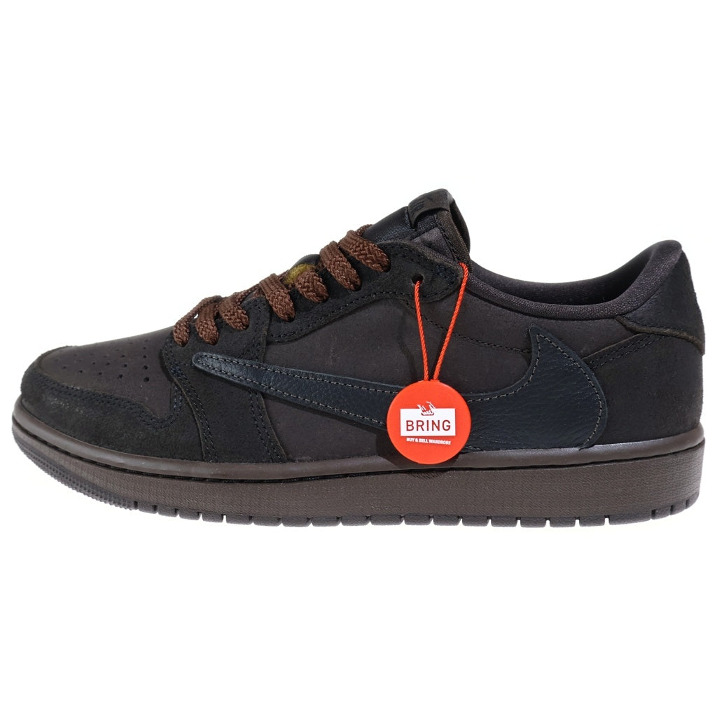 NIKE(ナイキ) ×TRAVIS SCOTT AIR JORDAN 1 LOW OG SP トラヴィススコット エアジョーダン1 ローカットスニーカー ブラウン US9.5/27.5cm DM7866-202