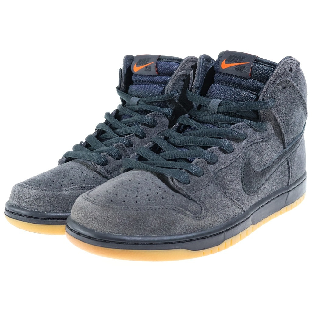 NIKE SB(ナイキエスビー) DUNK HIGH ORANGE LABEL ダンク オレンジラベル ハイカットスニーカー グレー US9/27cm CV1727-001