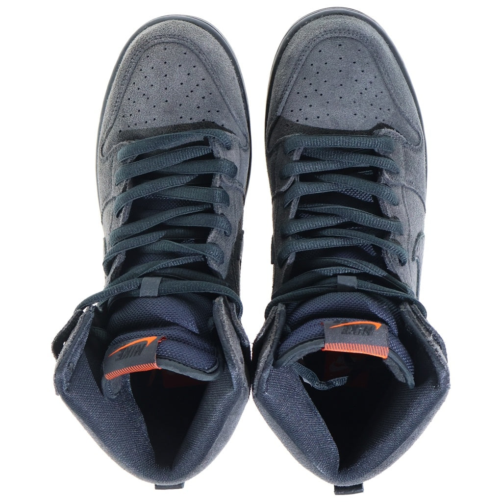 NIKE SB(ナイキエスビー) DUNK HIGH ORANGE LABEL ダンク オレンジラベル ハイカットスニーカー グレー US9/27cm CV1727-001