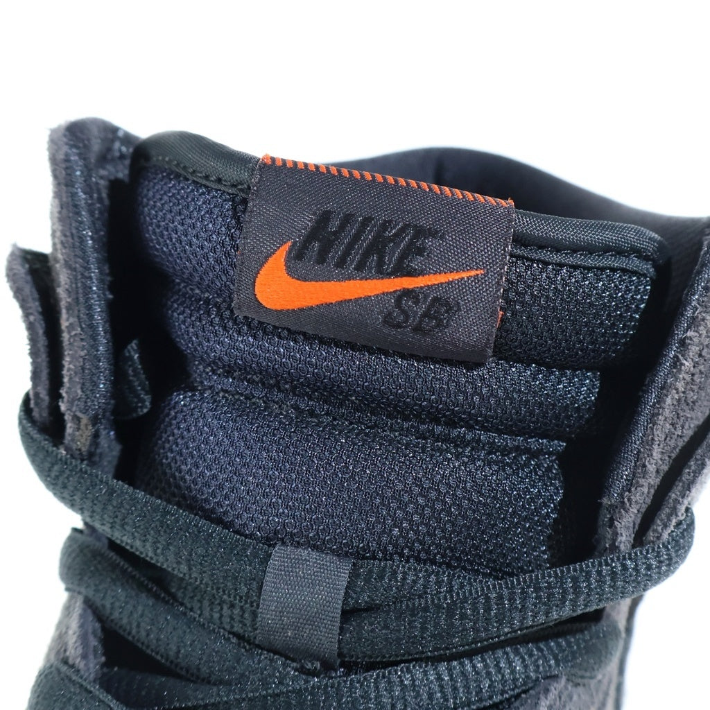 NIKE SB(ナイキエスビー) DUNK HIGH ORANGE LABEL ダンク オレンジラベル ハイカットスニーカー グレー US9/27cm CV1727-001