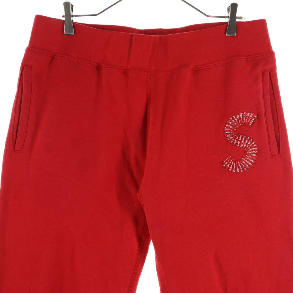 SUPREME(シュプリーム) S Logo Sweatpant サイドSロゴ スウェットパンツ レッド