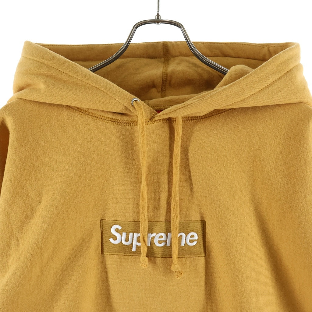 SUPREME(シュプリーム) 21AW Box Logo Hooded Sweatshirt ボックスロゴ プルオーバースウェットパーカー フーディー ホワイト