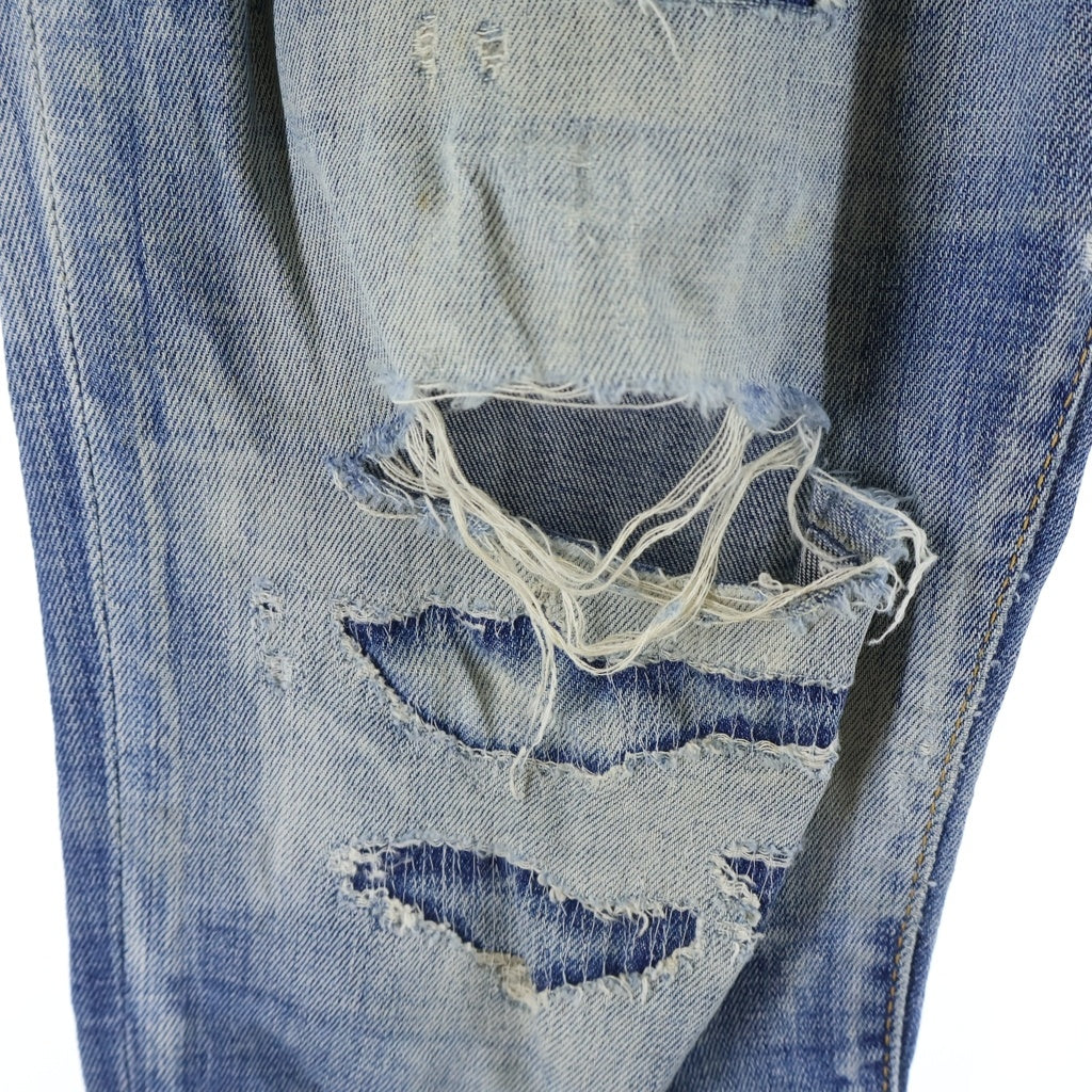 DSQUARED2(ディースクエアード) 18AW SKATER JEAN スケーター スキニー ダメージ デニムパンツ インディゴ S71LB0495