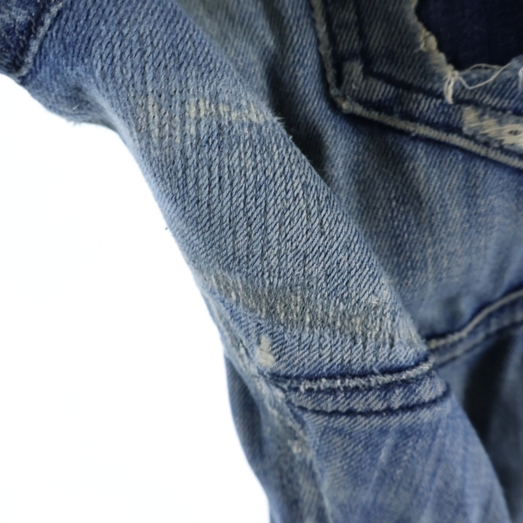 DSQUARED2(ディースクエアード) 18AW SKATER JEAN スケーター スキニー スプラッシュペイント リペアパッチワーク ダメージ デニムパンツ インディゴ