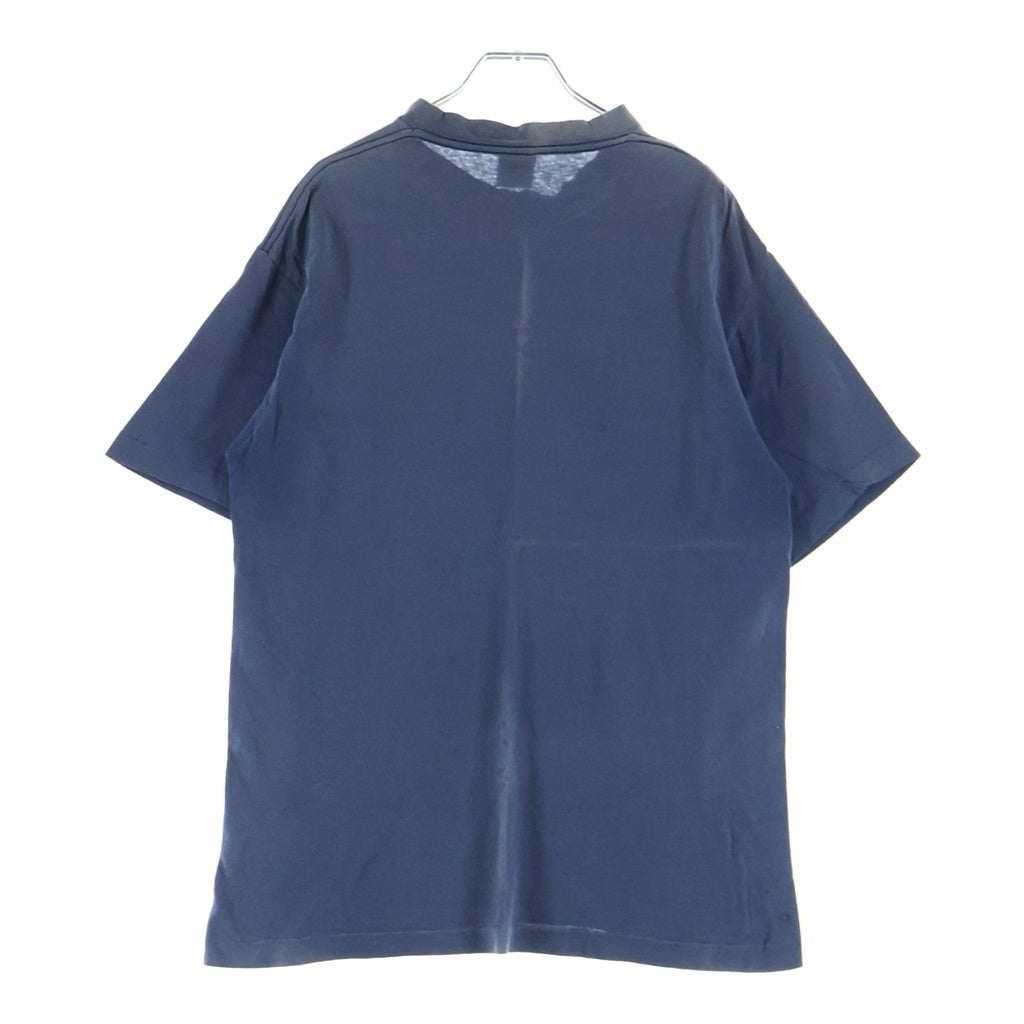STUSSY(ステューシー) 90S VINTAGE OLD COPYRIGHT TEE ヴィンテージ USA製 白タグ コピーライト フロントプリント クルーネックTシャツ 半袖 カットソー ネイビー