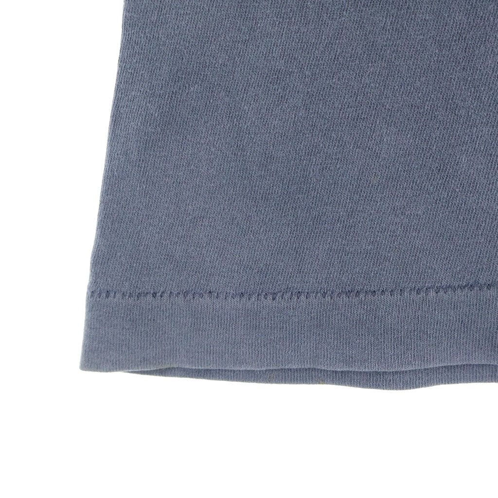 STUSSY(ステューシー) 80S VINTAGE OLD LIKE BUTTA TEE ヴィンテージ USA製 黒タグ ライクブッタ 両面プリント クルーネックTシャツ 半袖 カットソー ネイビー