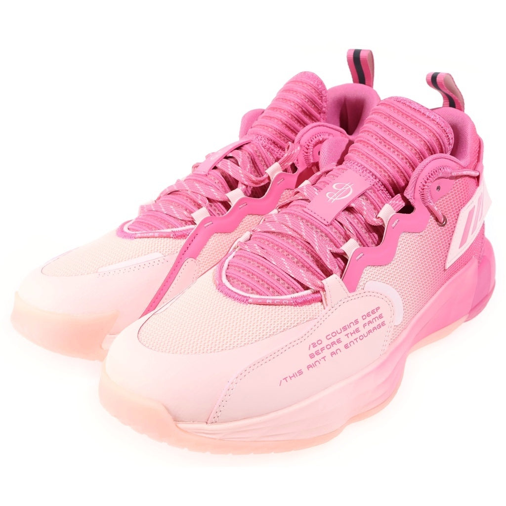 adidas(アディダス) DAME 7 EXTPLY Dame D.O.L.L.A. デイム7 エクストプレイ バスケットシューズ ピンク US12/30cm GV9877
