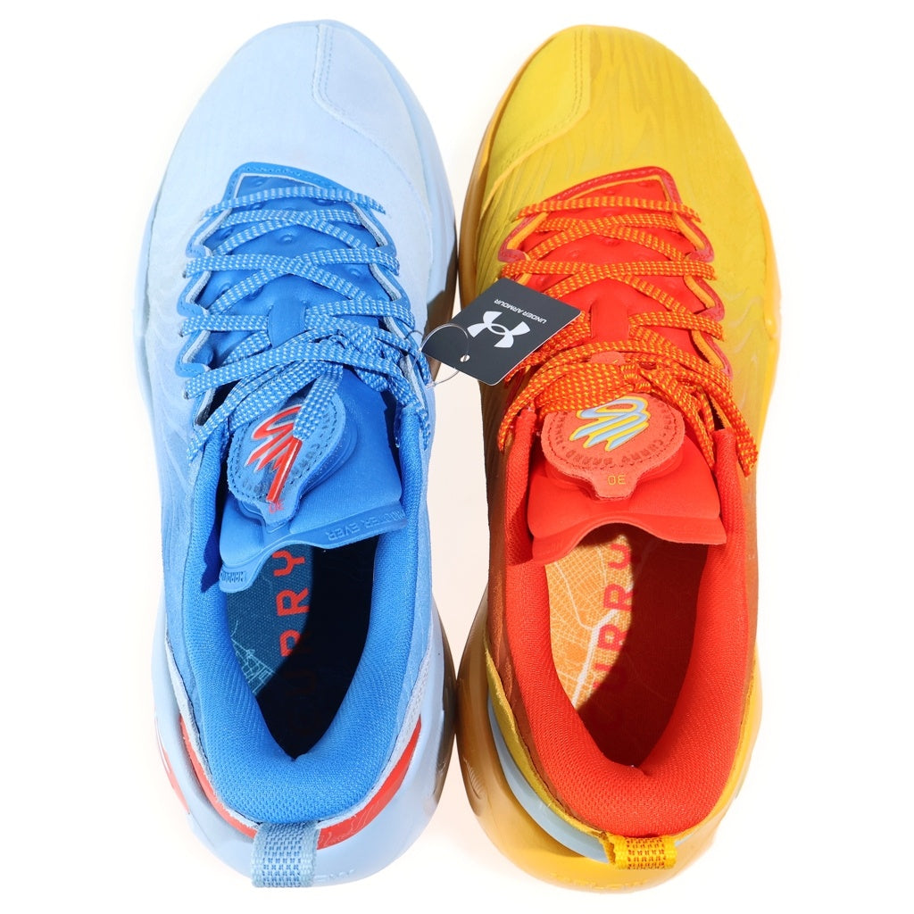 UNDER ARMOUR(アンダーアーマー) CURRY 12 WHAT THE BAY カリー12 ワットザベイ バスケットシューズ イエロー/ブルー US12/30cm 6006146-453