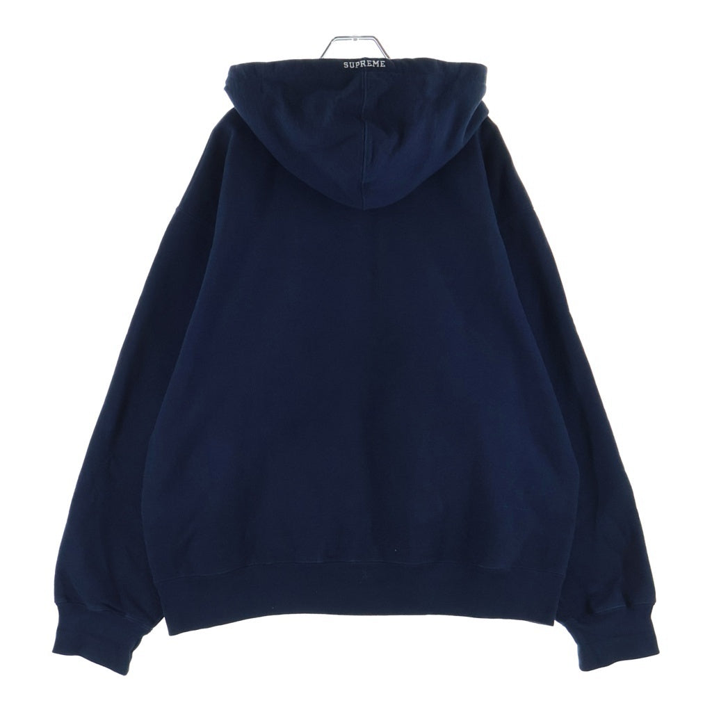 SUPREME(シュプリーム) 24AW S Logo Zip Up Hooded Sweatshirt Sロゴ ジップアップスウェットパーカー フーディー ネイビー