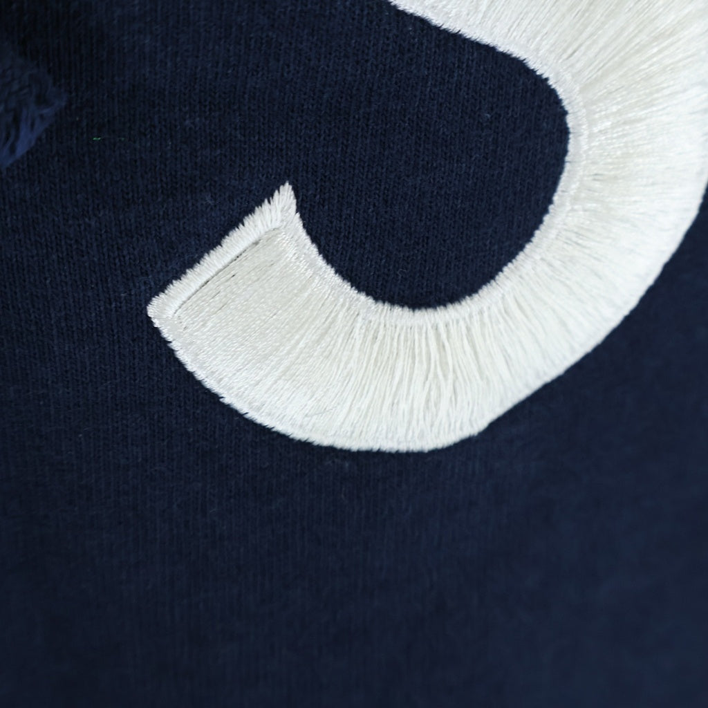 SUPREME(シュプリーム) 24AW S Logo Zip Up Hooded Sweatshirt Sロゴ ジップアップスウェットパーカー フーディー ネイビー