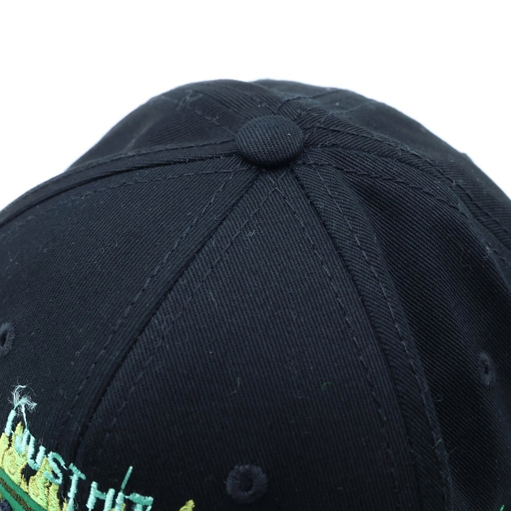 Cactus Jack(カクタスジャック) 26SS ×SPONGEBOB ROCK BOTOM HAT スポンジボブ ロックボトム ベースボールキャップ 帽子 ブラック