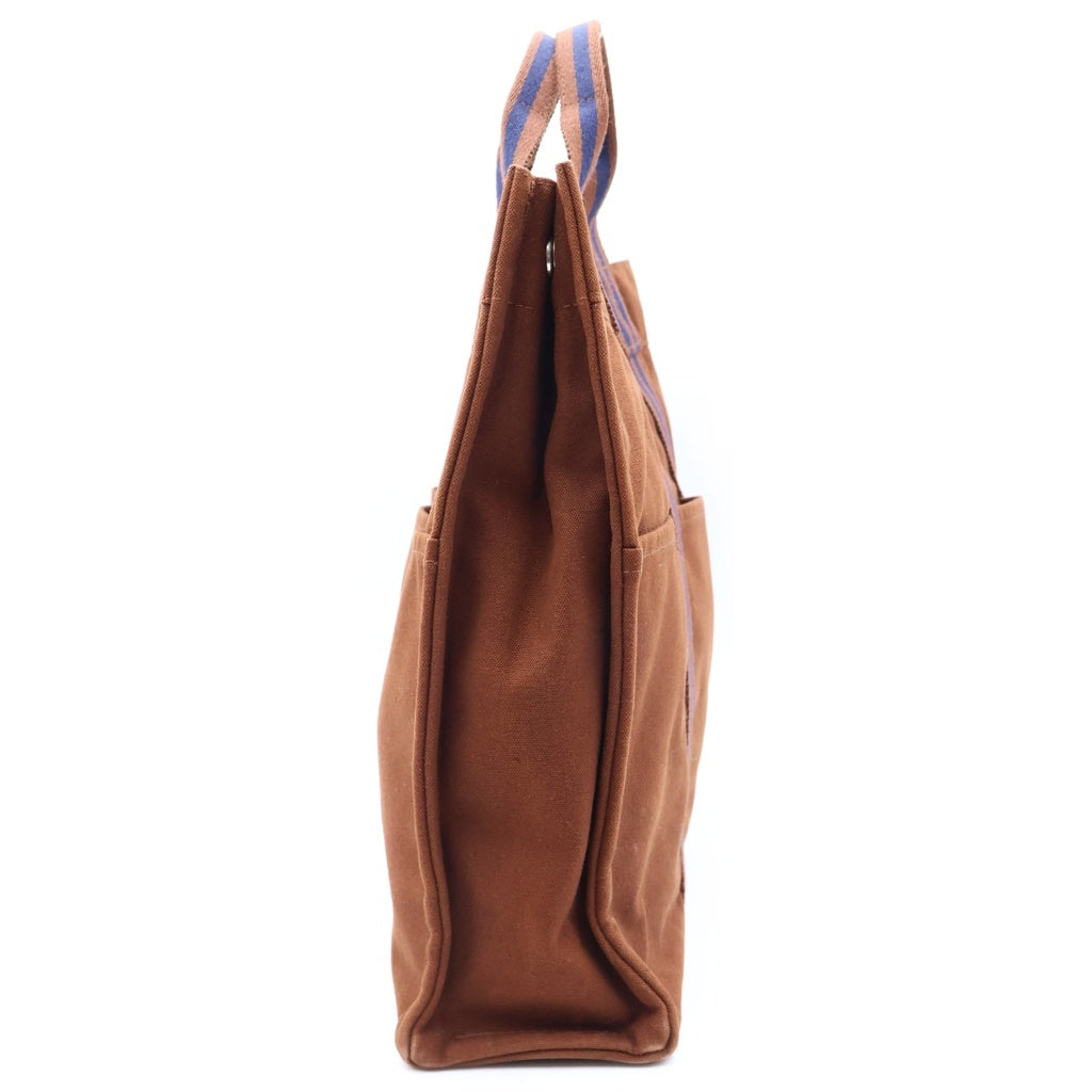 HERMES(エルメス) フールトゥ MM キャンバス トートバッグ ブラウン 2209-32