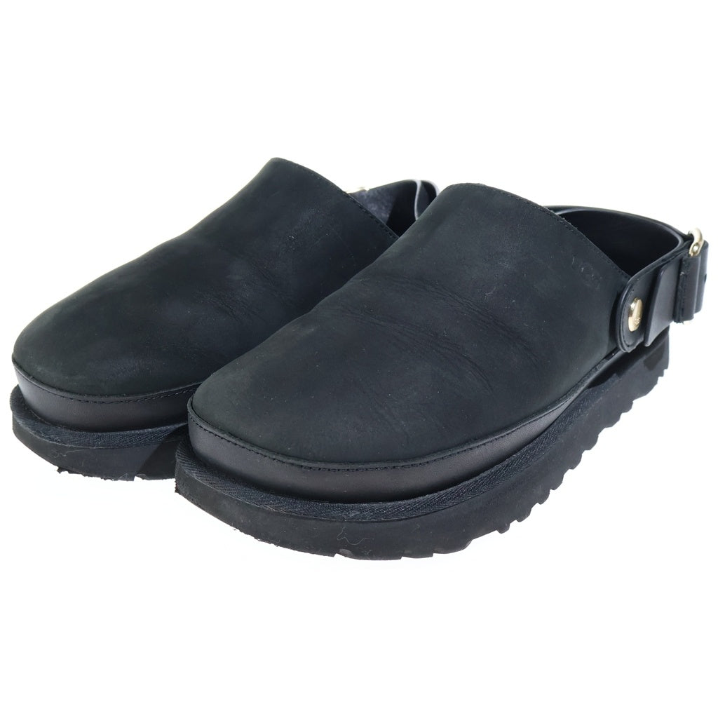 UGG(アグ) WMNS GOLDENSTAR VILLA CLOG ゴールデンスター ヴィラクロッグ バックストラップ レザーサンダル ミュール ブラック US8/25cm 1169590 レディース
